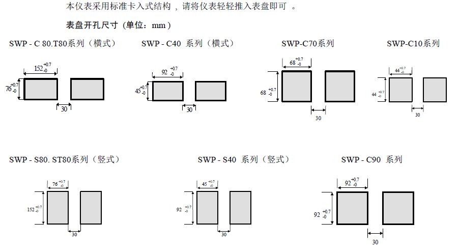 SWP-GFN自整定PID数字显示控制器SWP-GFN805昌辉PID控制器