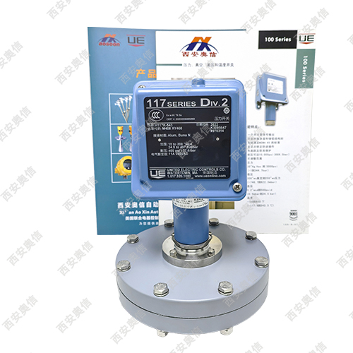 H117K-543量程范围：24.9-497.8mbar  回差：1.2-19.9mbar   橡胶膜片