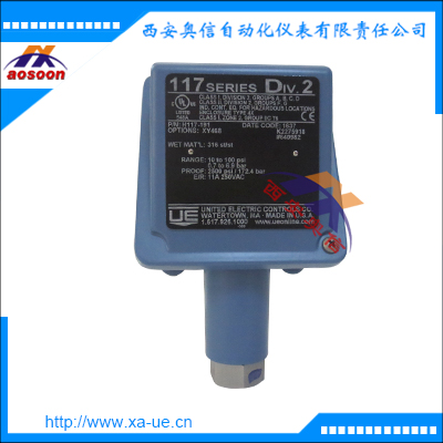 美国UE防爆压力开关H117-494 UE压力控制器
