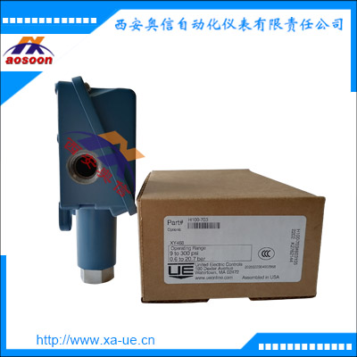 H100-703-1010美国UE压力开关 DPDT双刀压力控制器