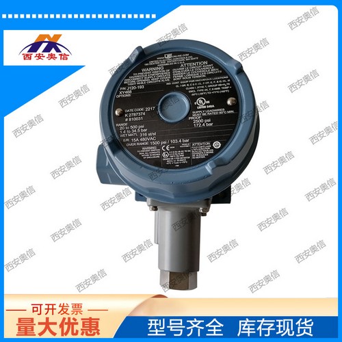 美国UE防爆压力开关J120-193-M201 316不锈钢膜片1.4